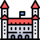 europe,slovakia,building,architecture and city,landmark,travel,architecture,city,castle,bratislava castle ok 